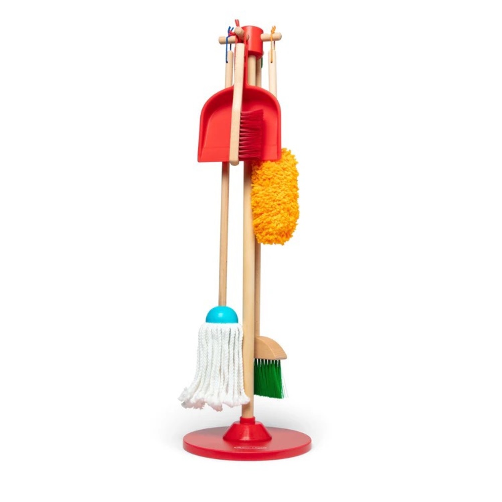 Melissa and Doug Dust! Sweep! Mop! Cleaning Play Set